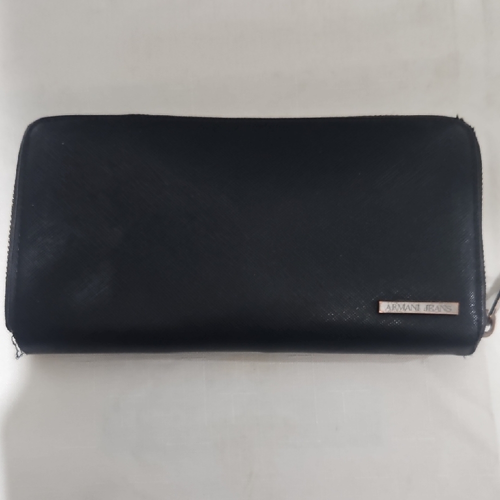 Armani Jeans Men's Black Wallet